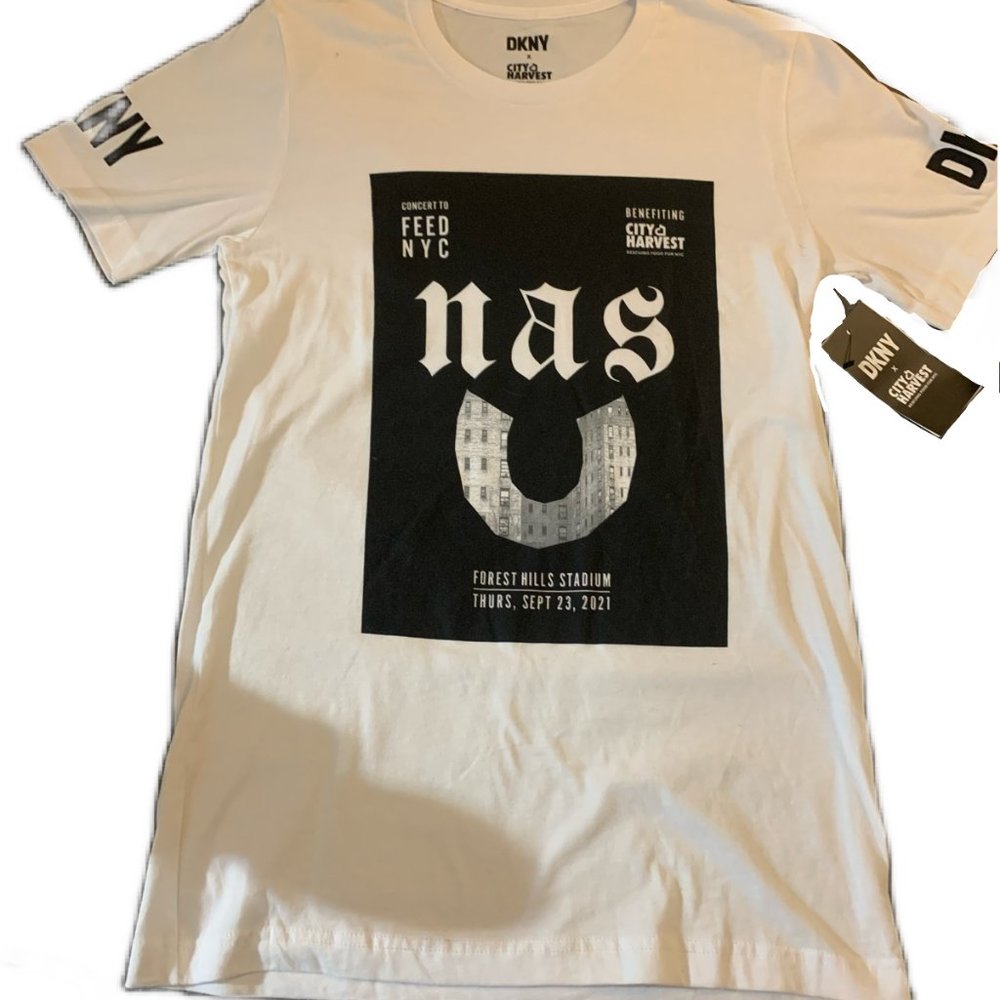 Nas 2021 Concert T-Shirt by DKNY